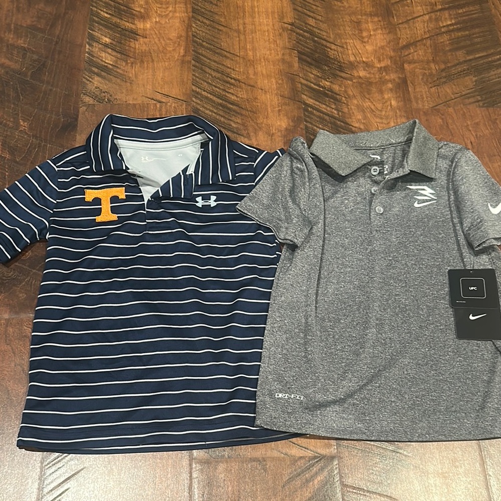 Nike and UA, 4t
UA Tennessee Vols